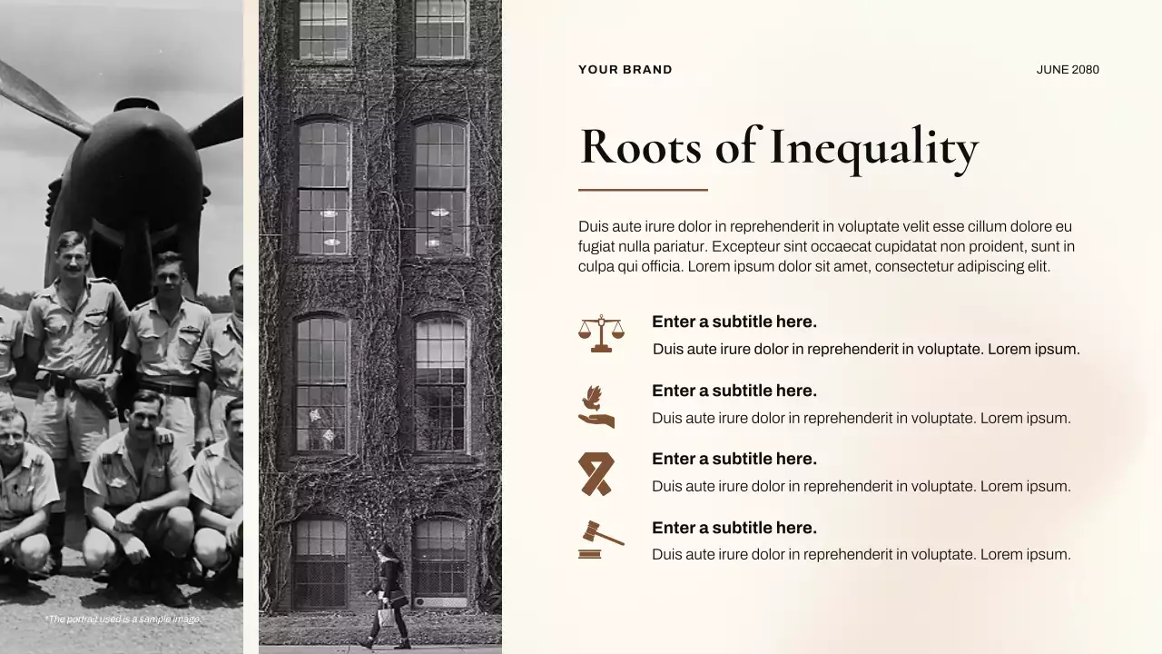 Black Classic Civil Rights History Presentation