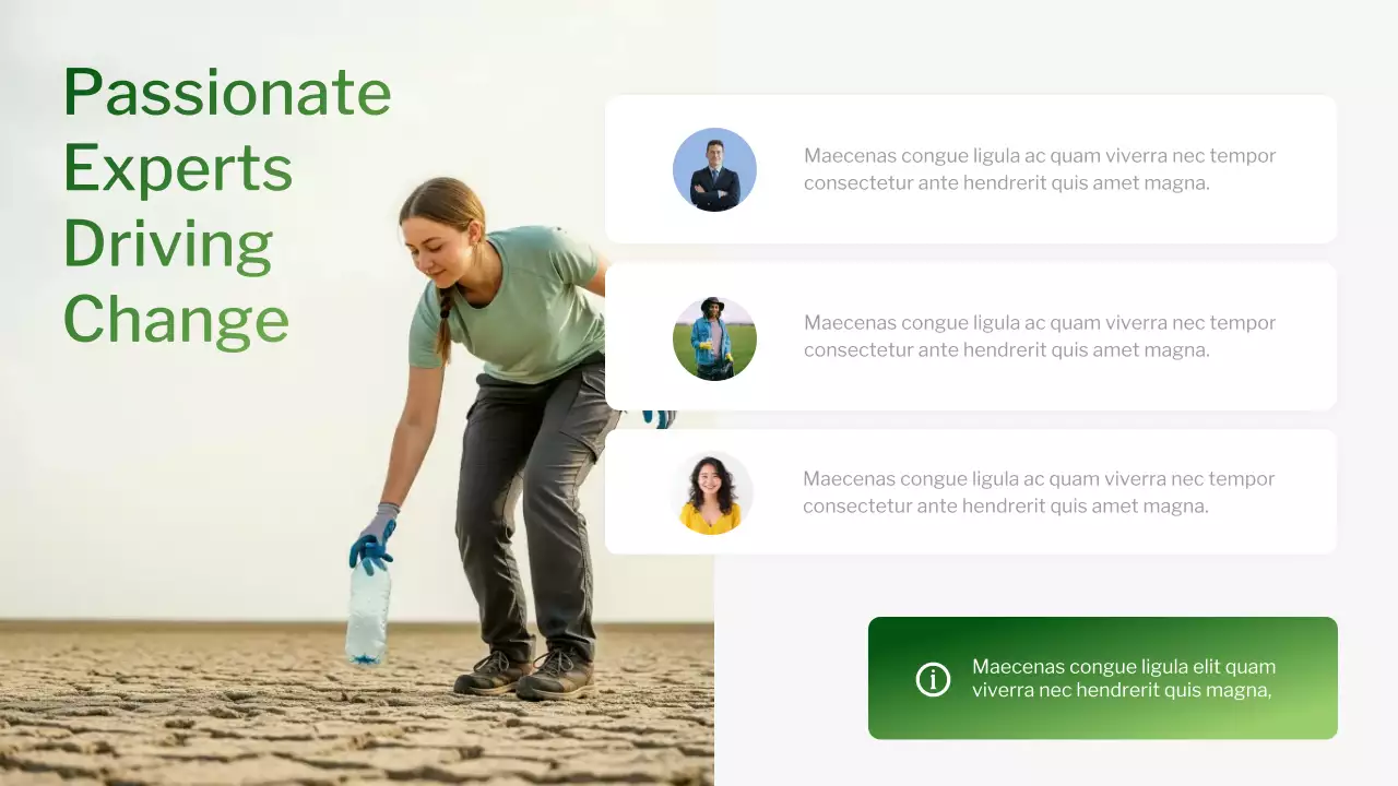 Green Modern Gradient Sustainability Presentation