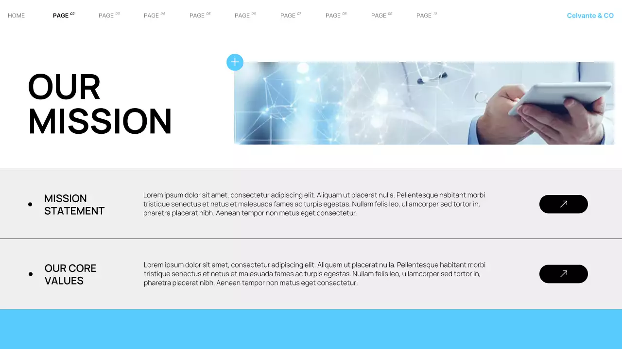 Cyan Modern Local Hospital Services Presentation