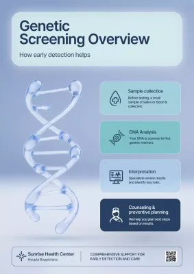 Blue Modern Health Guide