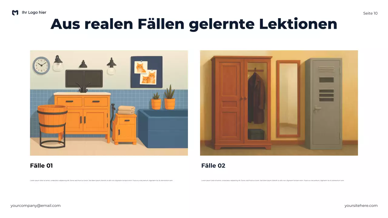 Blue Modern: Die Bedeutung von Sicherheit und Notfallbereitschaft – Präsentation