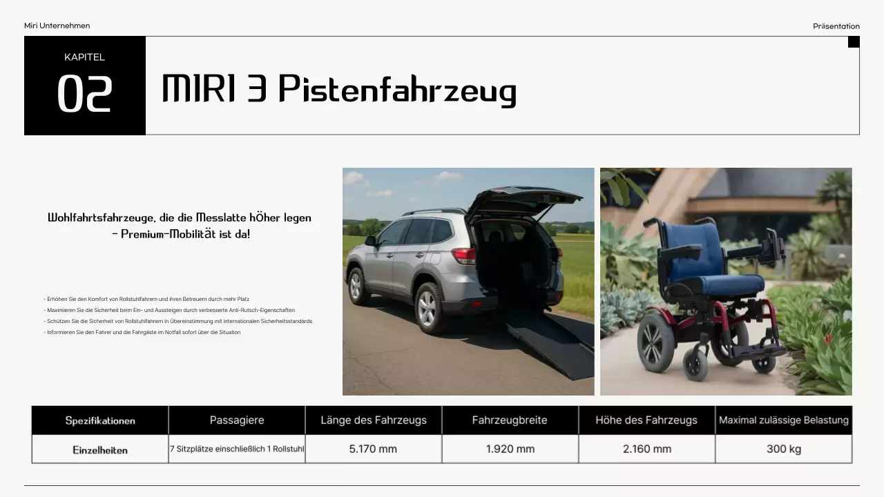 Schwarze moderne Autowerbung