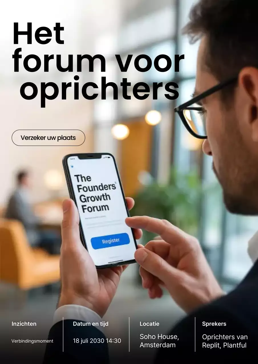 Uitnodiging voor het Black Modern Business Forum