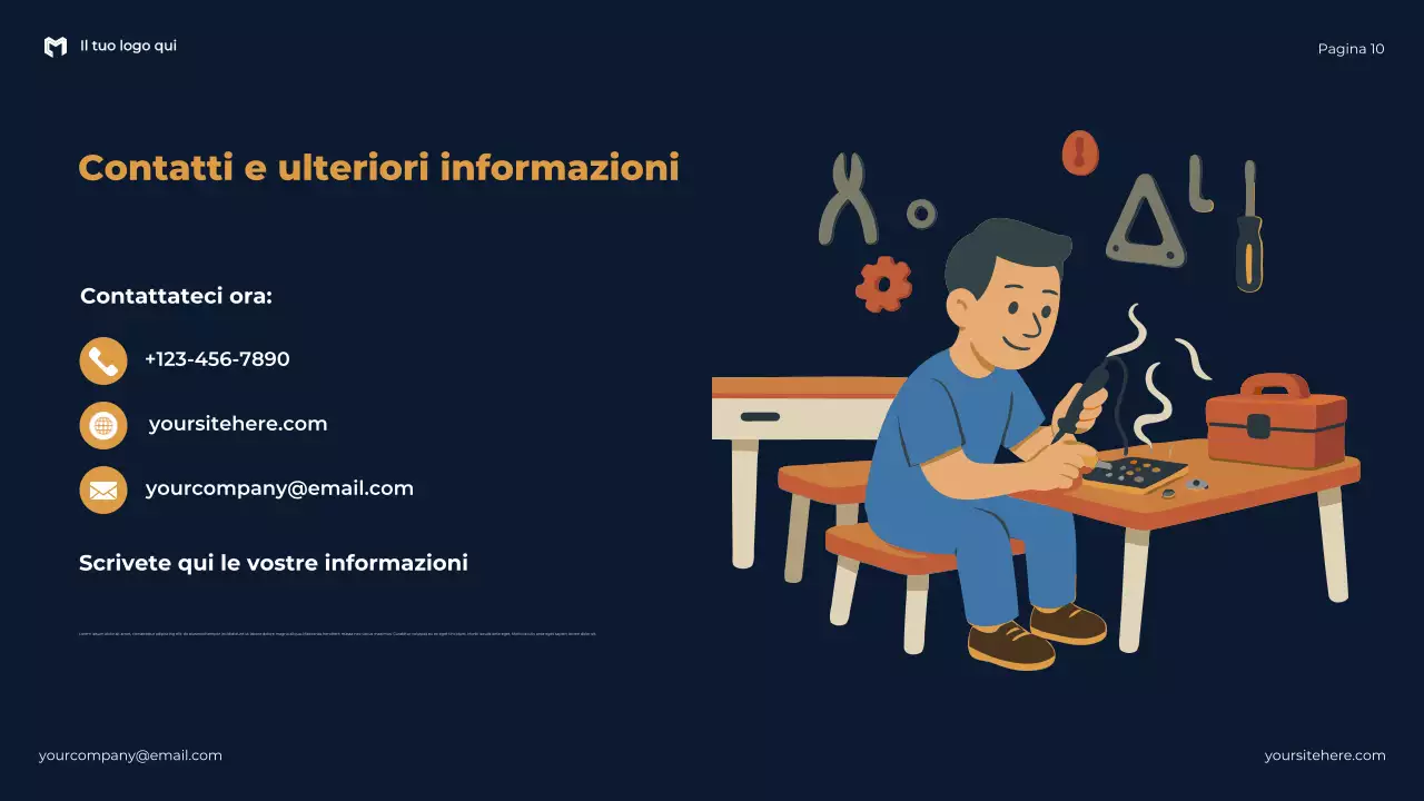 Presentazione di Blue Modern sull'importanza della sicurezza e della prontezza alle emergenze