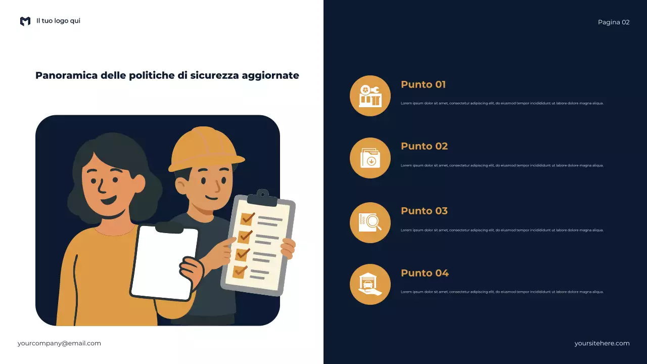 Presentazione di Blue Modern sull'importanza della sicurezza e della prontezza alle emergenze