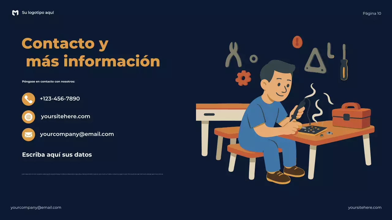 Presentación sobre la importancia de la seguridad y la preparación para emergencias de Blue Modern