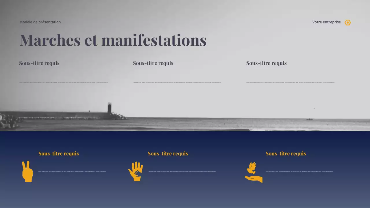 Présentation de l'égalité historique grise