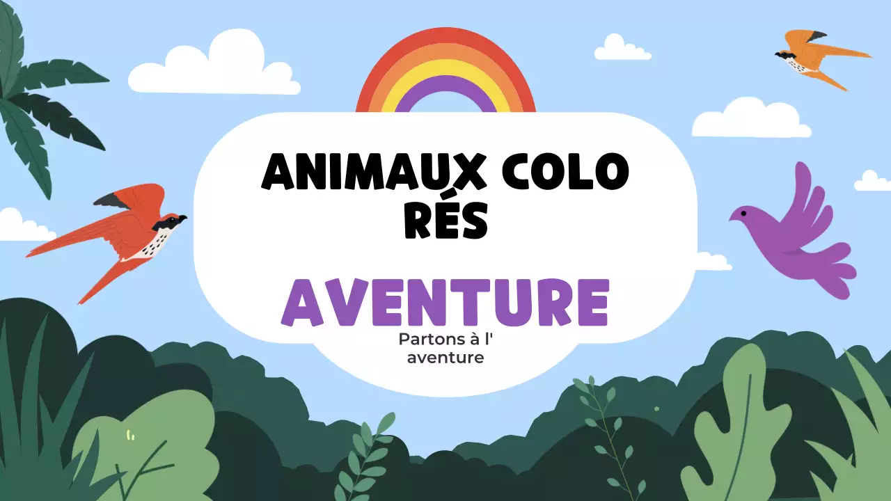 Modèle de présentation d'animaux ludiques