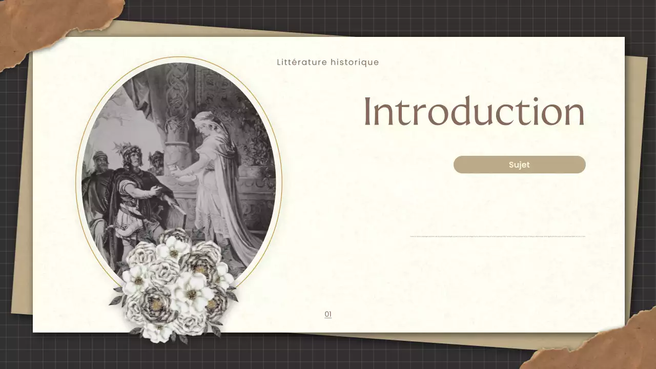 Présentation de la littérature historique et vintage sur l'or