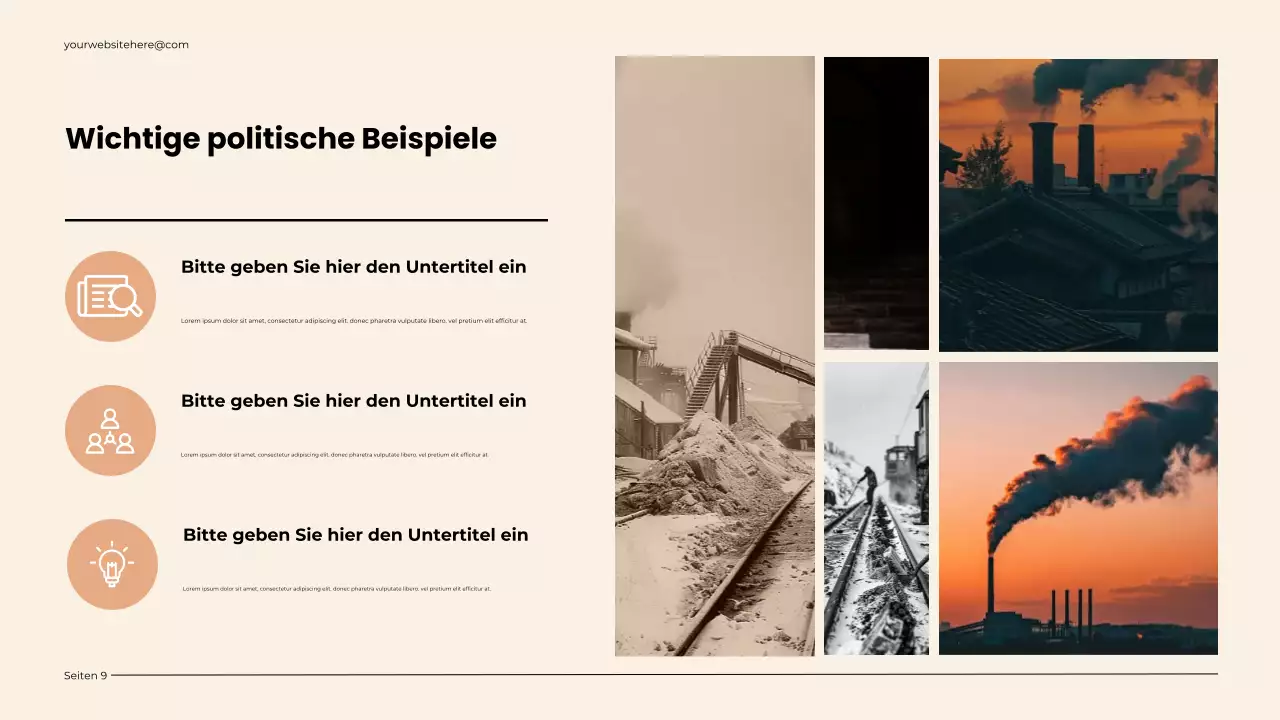 Globale Erwärmung Modernes Klima Präsentation