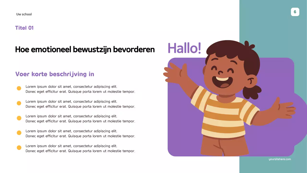 Presentatie van de Purple Playful Education Guide