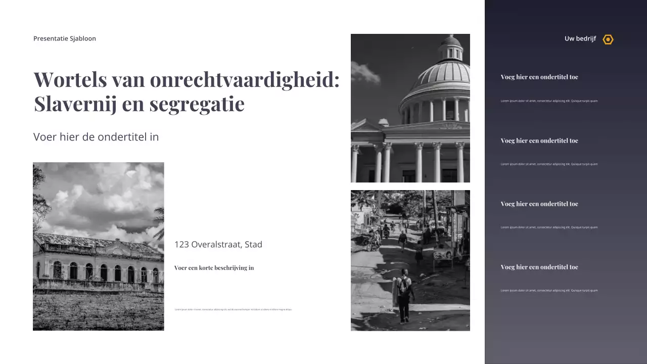 Presentatie Grijze Historische Gelijkheid