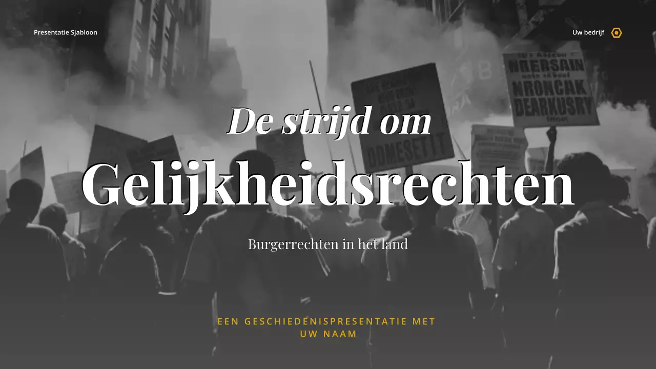 Presentatie Grijze Historische Gelijkheid