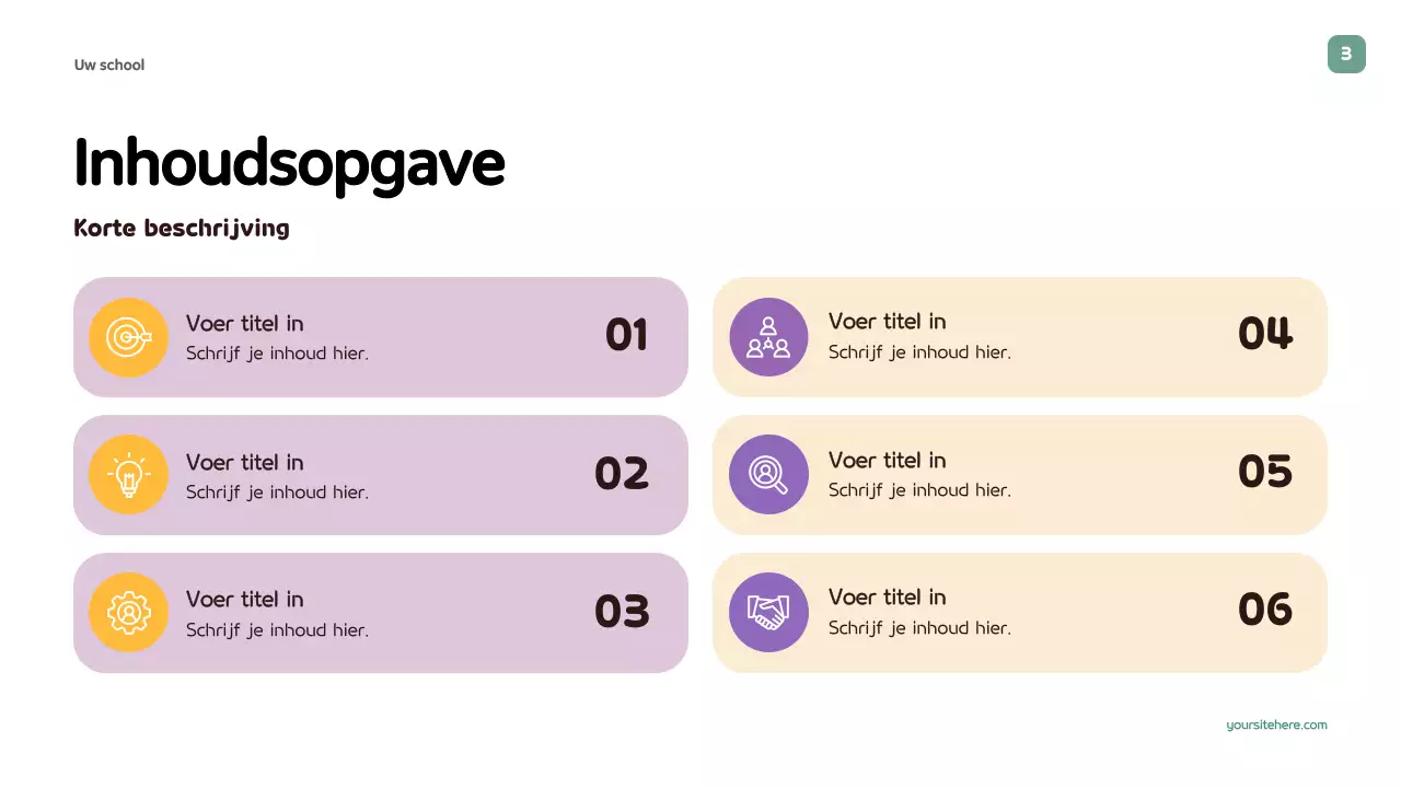 Presentatie van de Purple Playful Education Guide