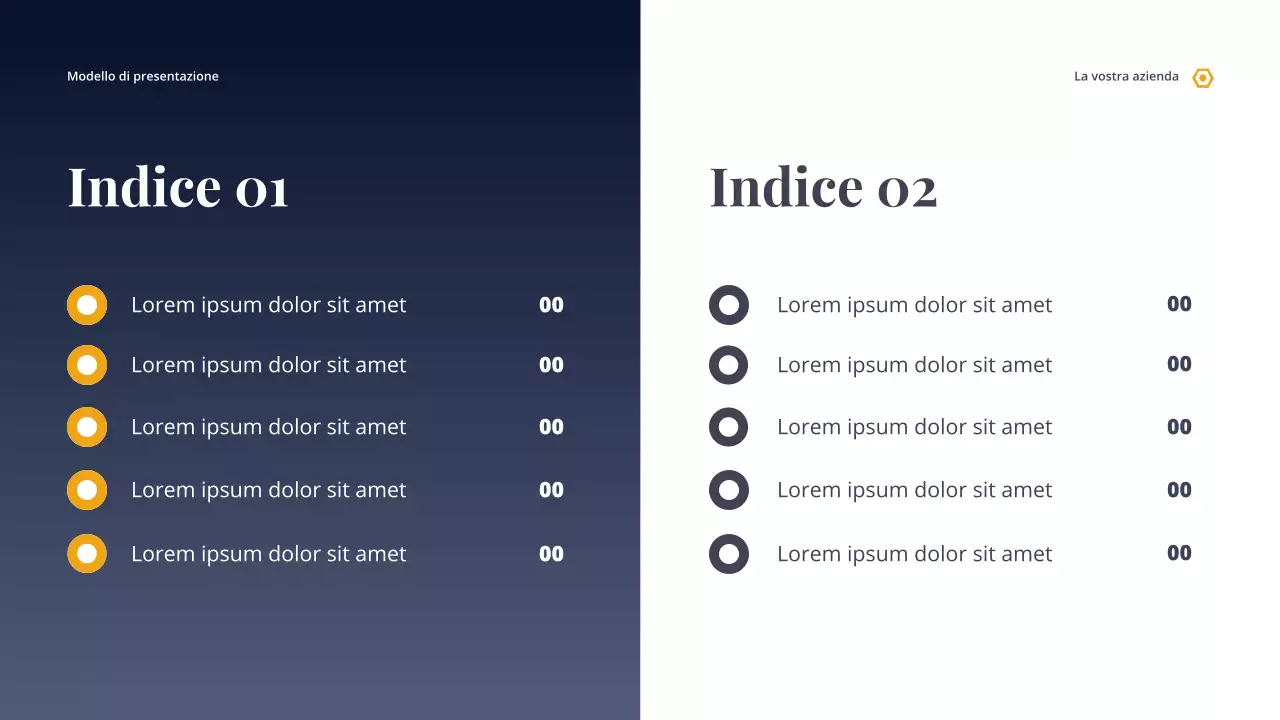 Presentazione sull'uguaglianza storica dei grigi