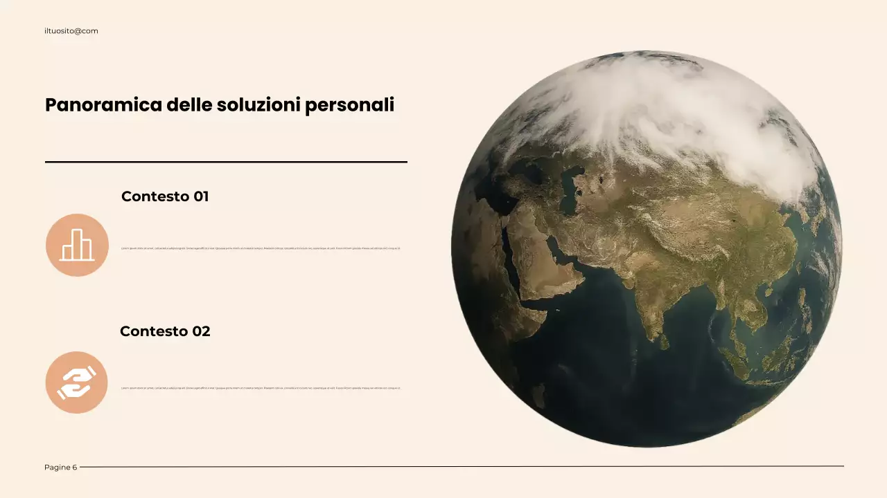 Presentazione sul riscaldamento globale e sul clima moderno
