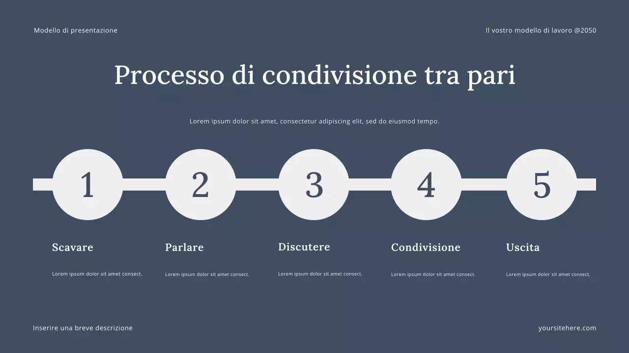 Presentazione di Grey Modern Storytelling