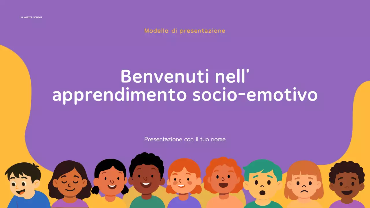 Presentazione della guida educativa giocosa viola