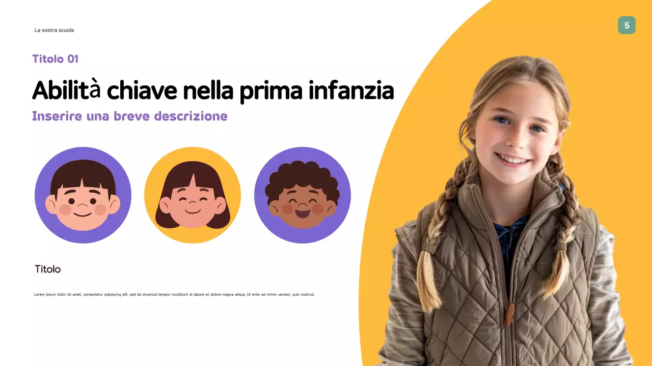 Presentazione della guida educativa giocosa viola