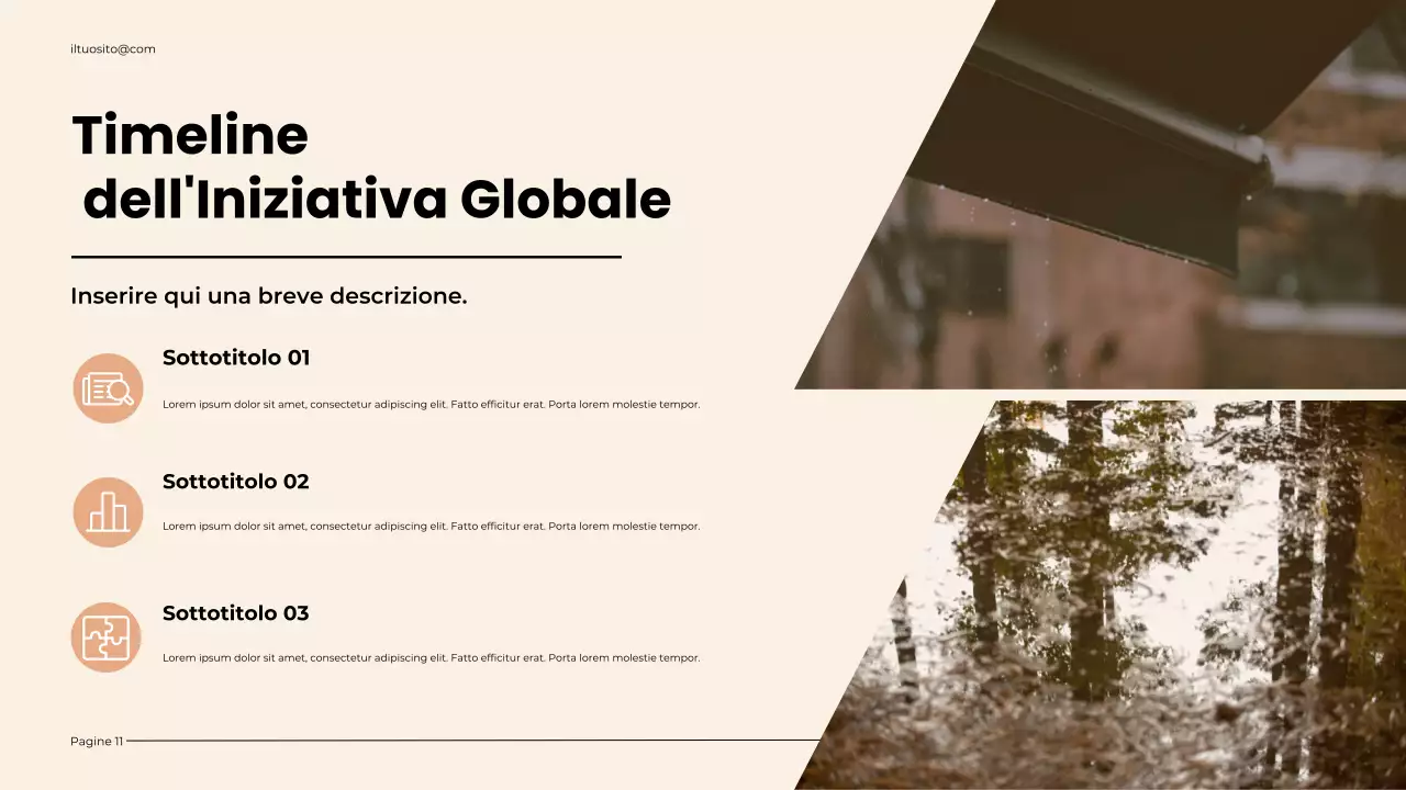 Presentazione sul riscaldamento globale e sul clima moderno