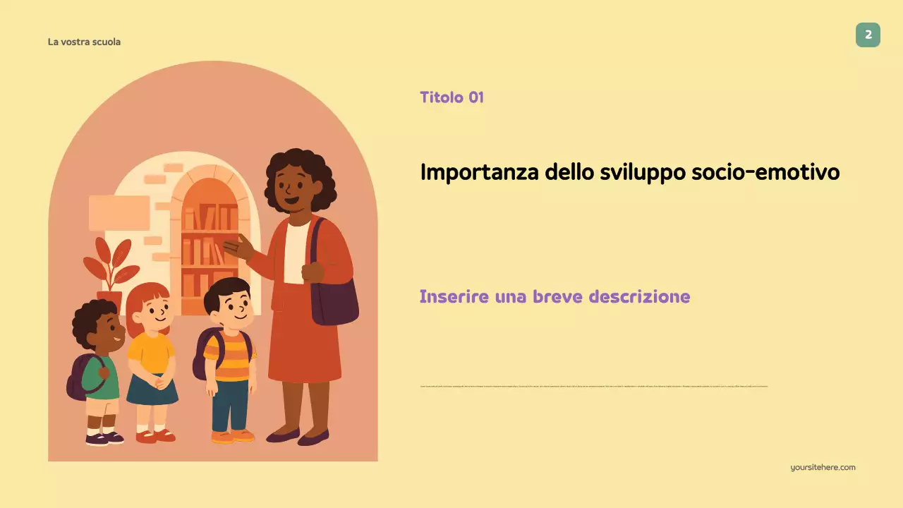 Presentazione della guida educativa giocosa viola