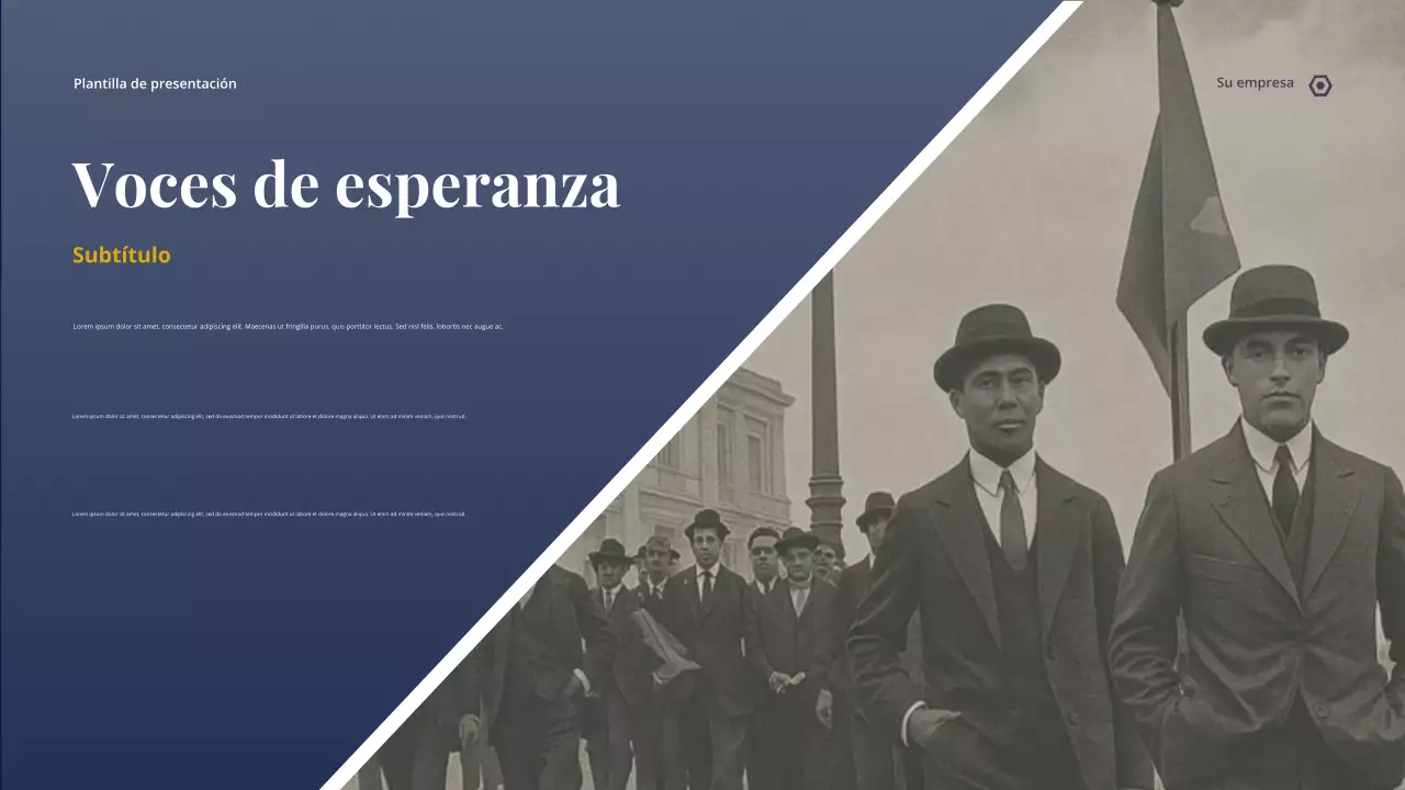 Presentación de la igualdad histórica de Grey