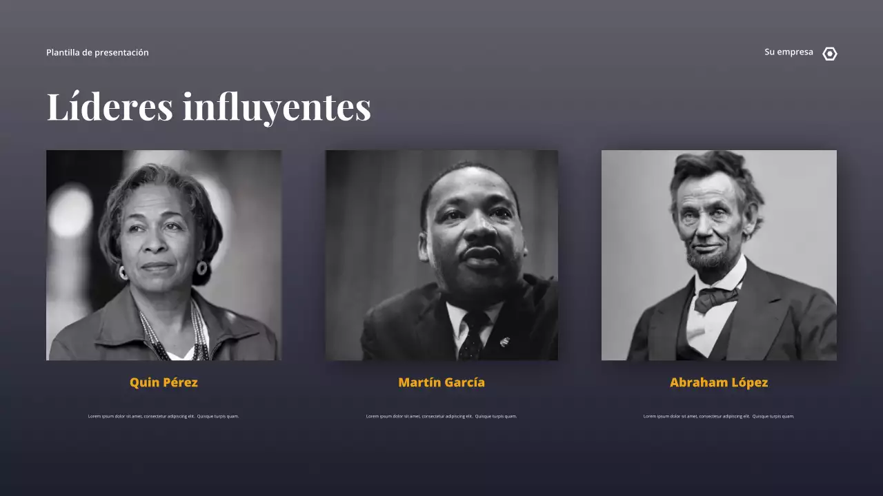 Presentación de la igualdad histórica de Grey