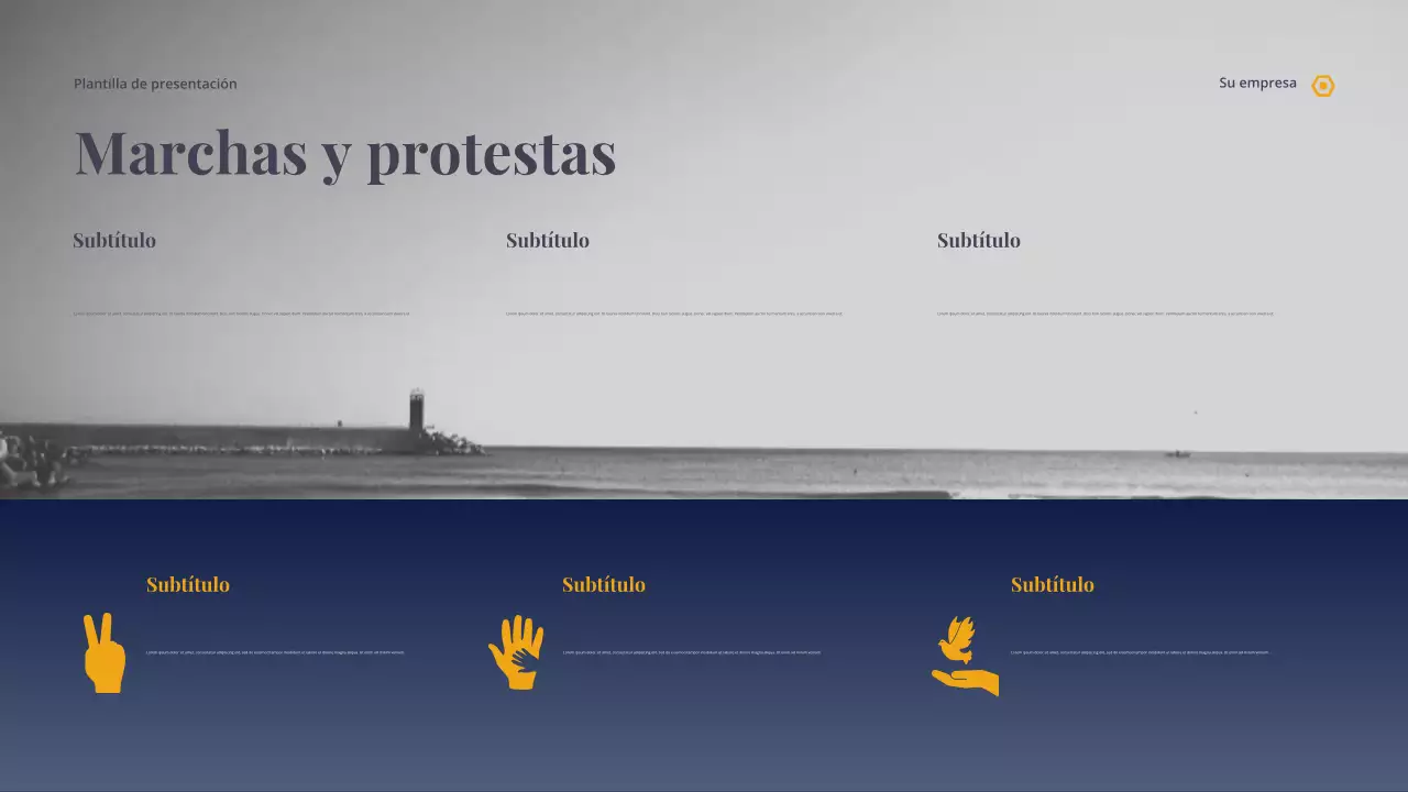 Presentación de la igualdad histórica de Grey