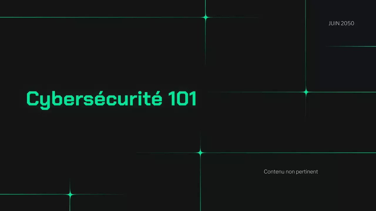 Présentation du guide de cybersécurité Dark and Mint