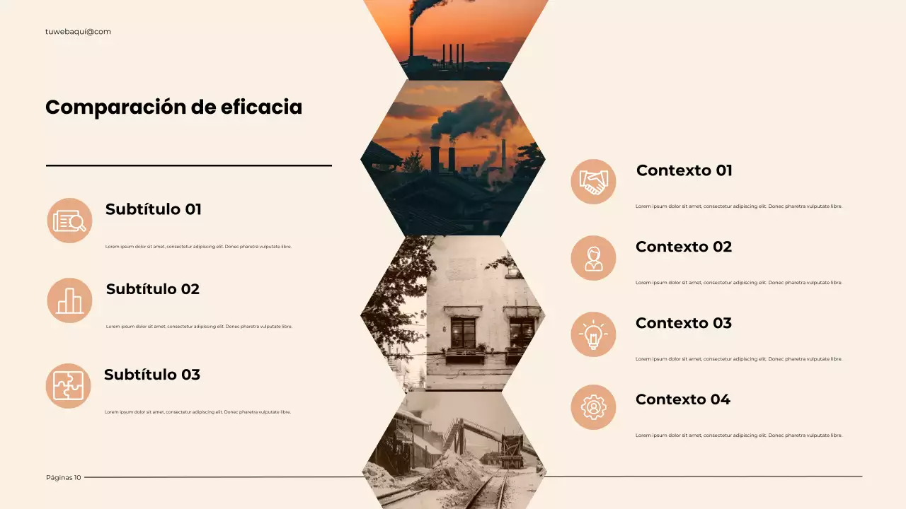 Presentación del clima moderno sobre el calentamiento global