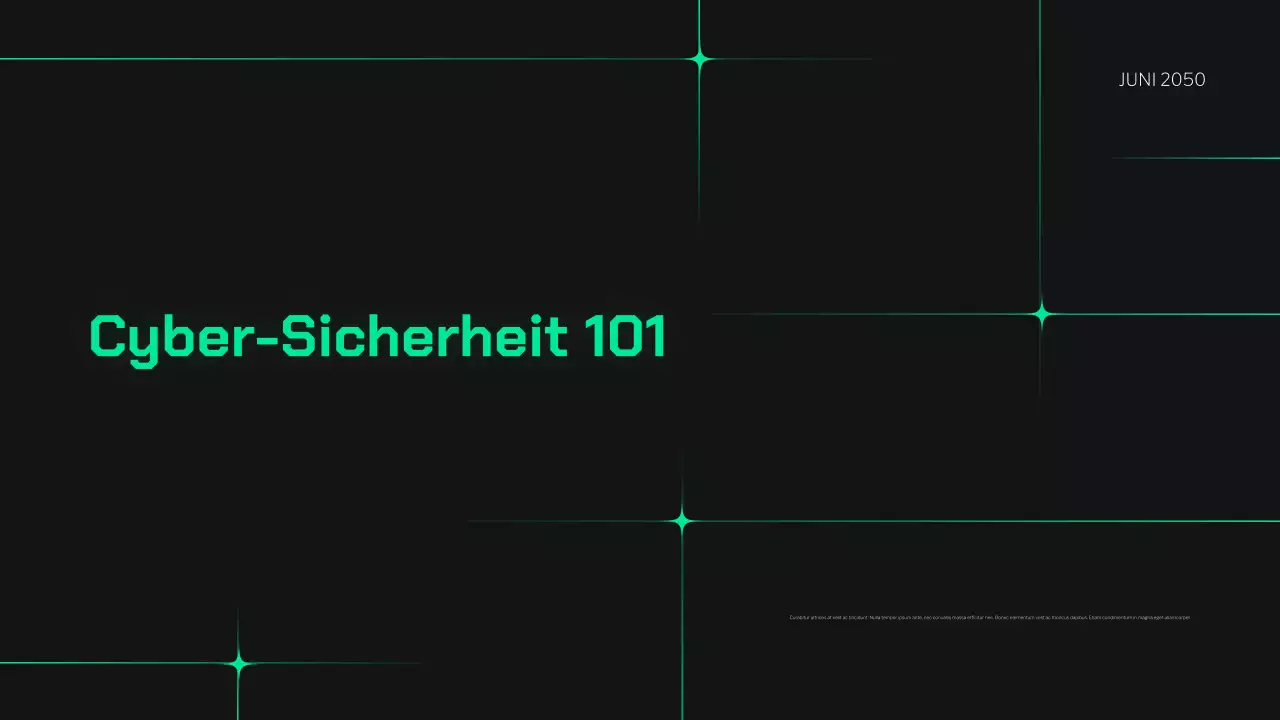 Präsentation des Dark and Mint-Leitfadens zur Cybersicherheit