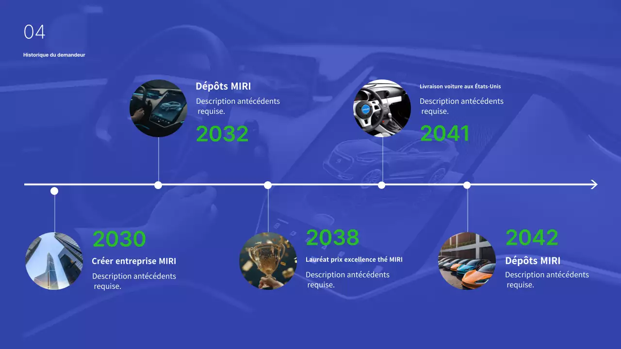 Proposition de produit d'emboutissage de métal automobile simple bleu et vert