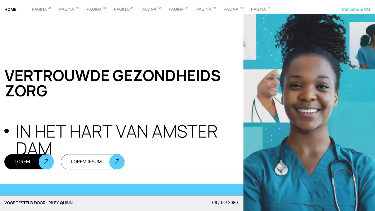 Presentatie van Teal Modern Local Hospital Services