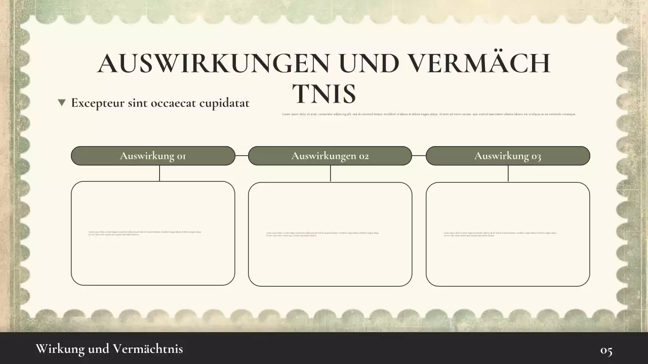 Beige Vintage Geschichtsvortrag Präsentation