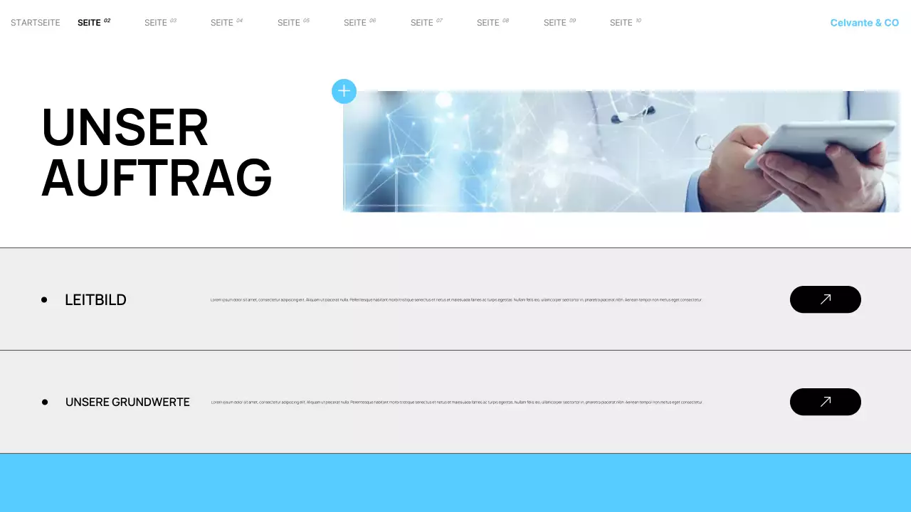 Teal Moderne lokale Krankenhausdienste Präsentation