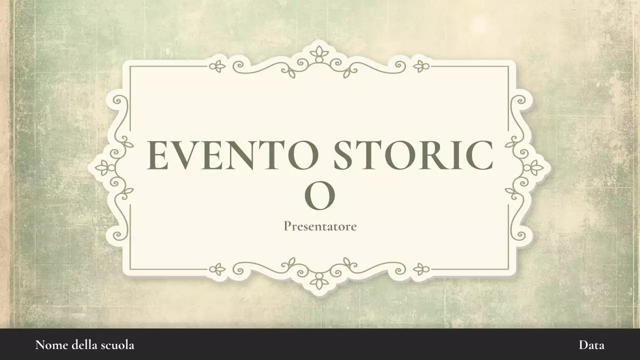 Presentazione della lezione sulla storia del Beige Vintage