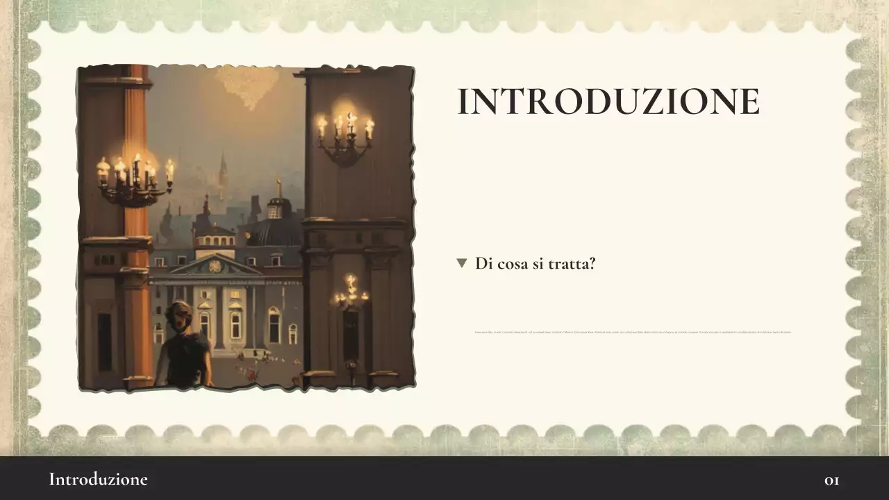 Presentazione della lezione sulla storia del Beige Vintage