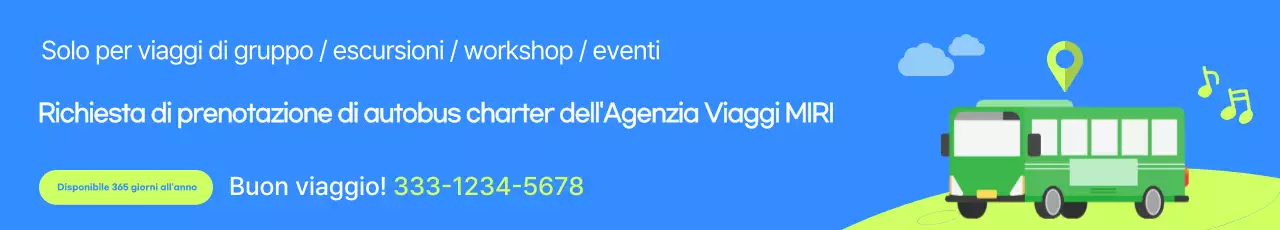 Semplice autobus blu a noleggio