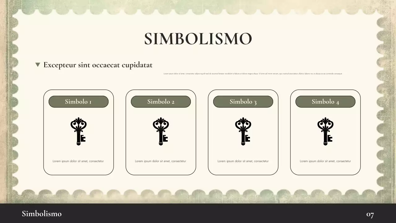 Presentazione della lezione sulla storia del Beige Vintage