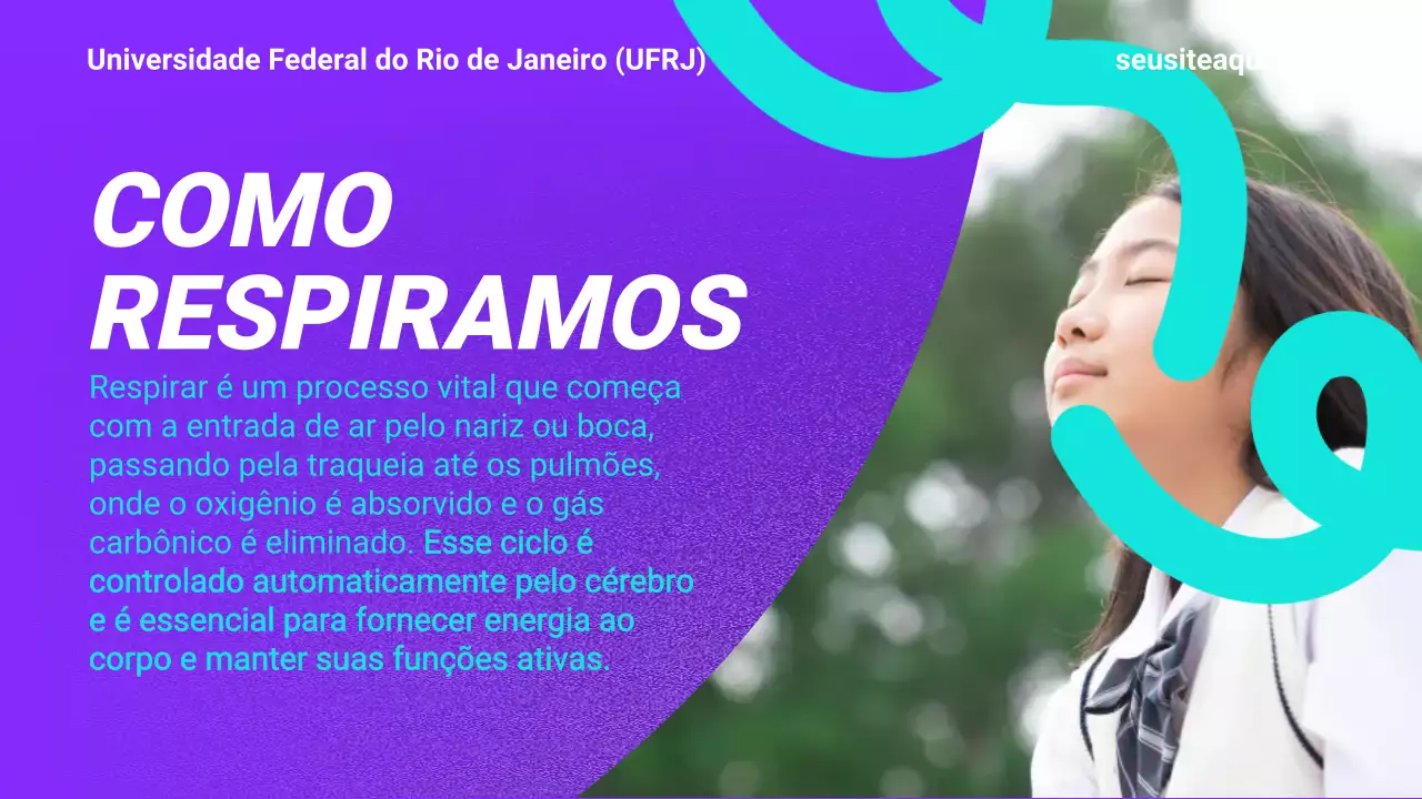 Apresentação do Curso de Saúde Educacional Roxo