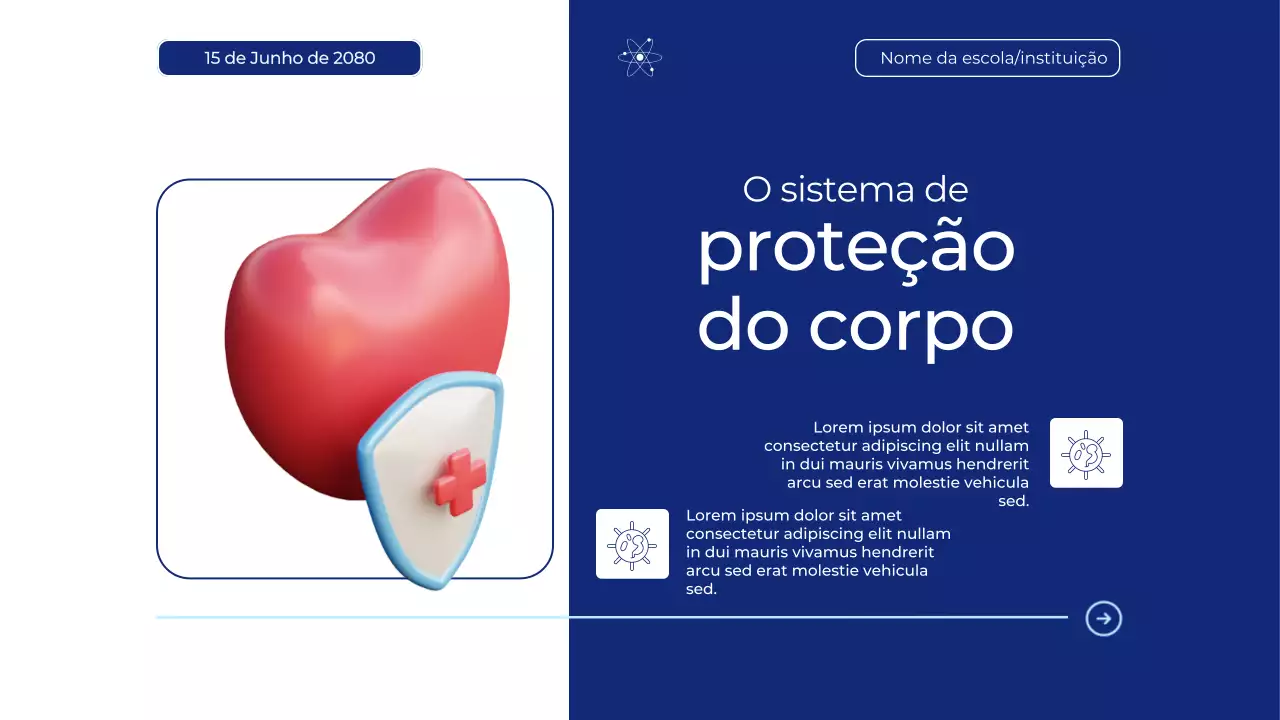 Apresentação resumida da Blue Modern Health