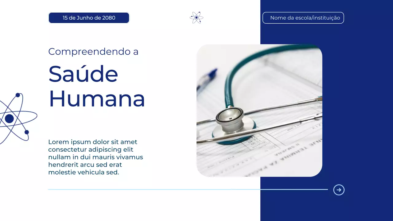 Apresentação resumida da Blue Modern Health