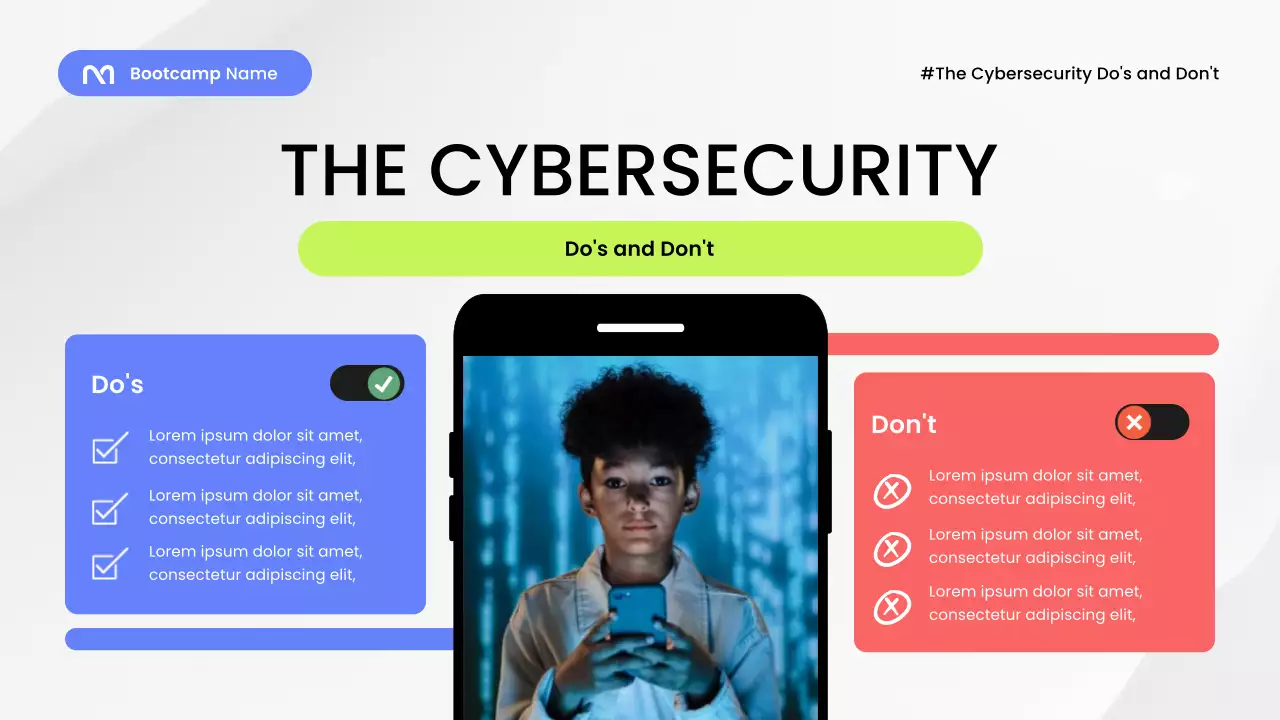 Blue Modern Security Guide Presentation
