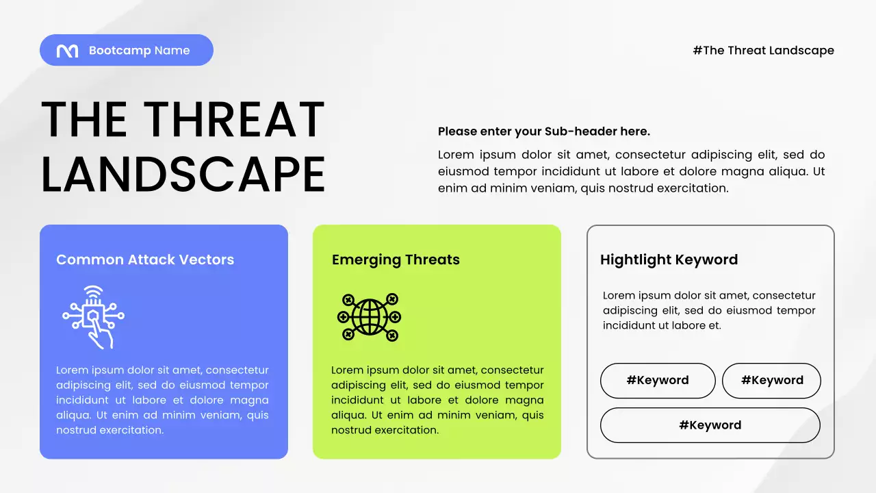 Blue Modern Security Guide Presentation