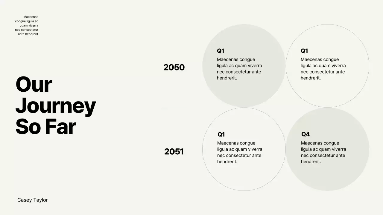 Beige Modern Sustainability Announcement Presentation