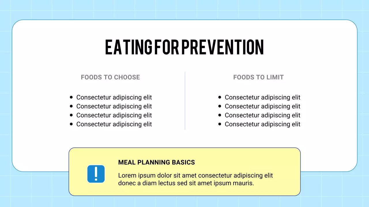 Blue Modern 3D Health and Illness Diabetes Prevention Presentation