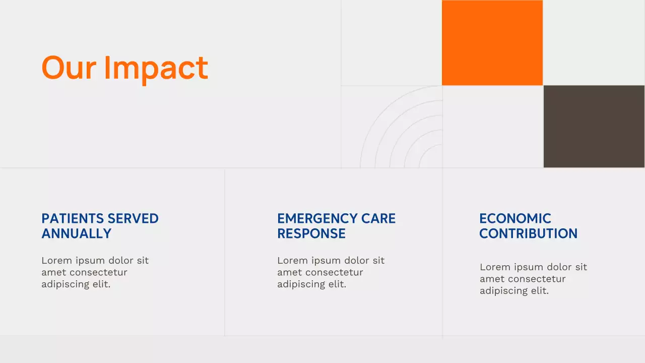 Orange Modern Healthcare Advertisement Presentation