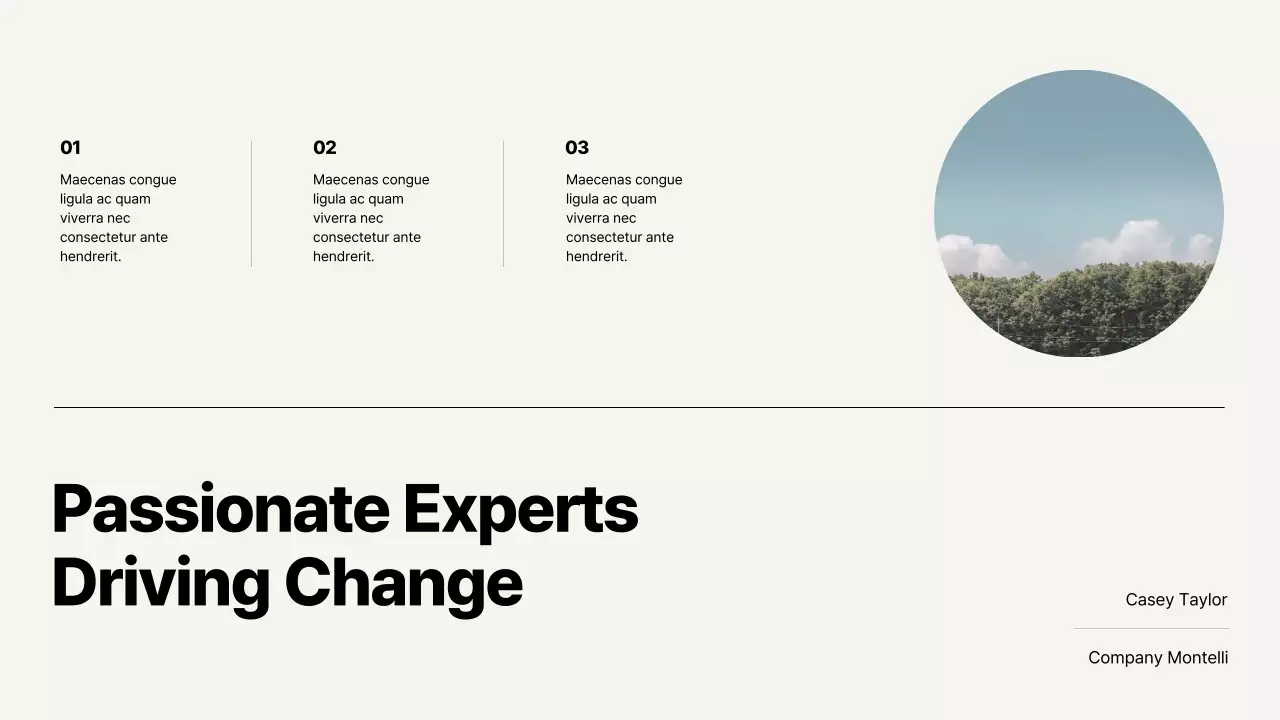 Beige Modern Sustainability Announcement Presentation