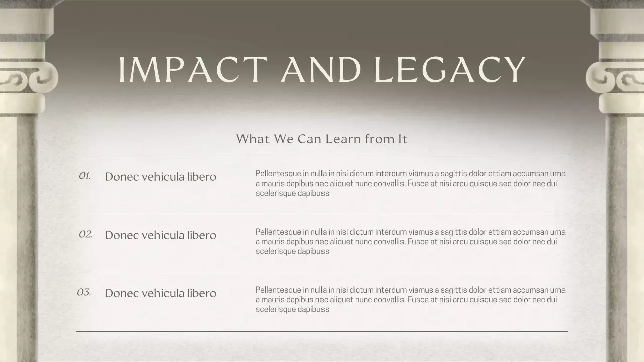 Grey Classic Historical Fiction Lecture Presentation