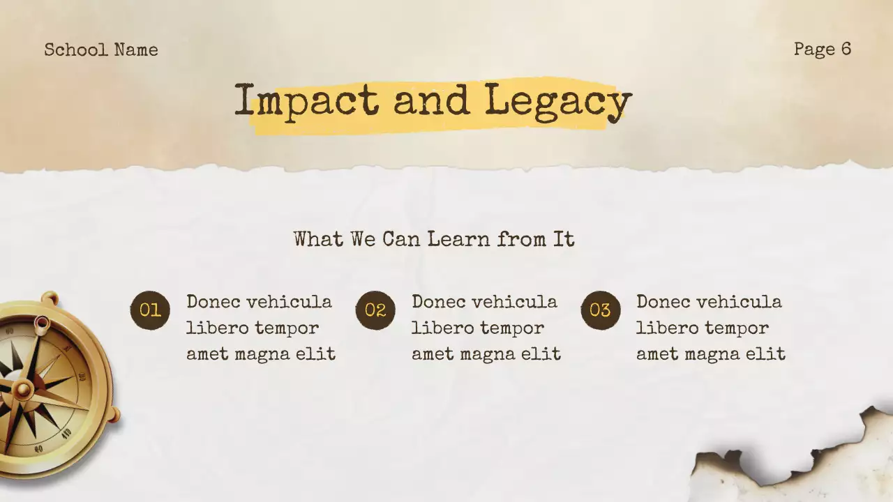 Beige Vintage Historical Event Lecture Announcement